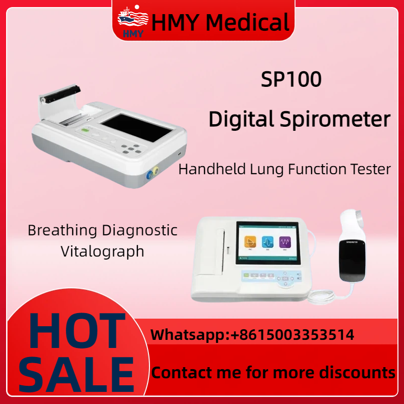 Spirometer Lung Function - Портативный спирометр Contec SP100 для тестирования