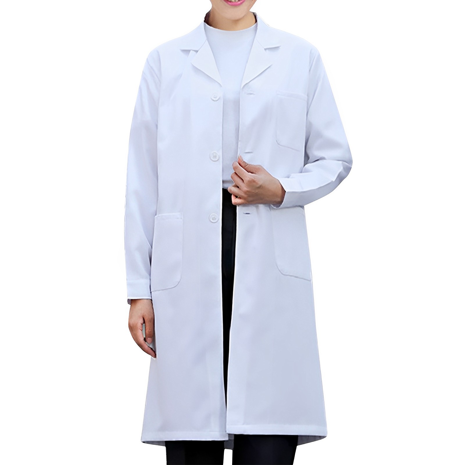 Medical Lab Coats - Белый лабораторный халат для женщин, мужчин,