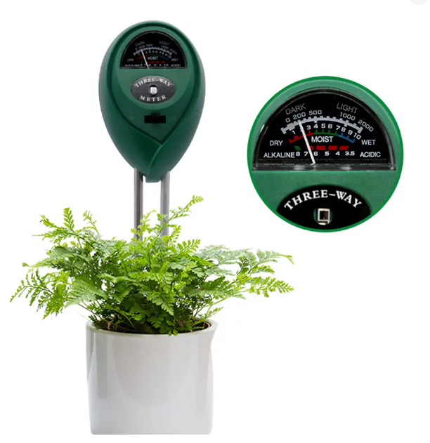 Ph Meter - Садовый pH-метр, солнечный свет, 3 в