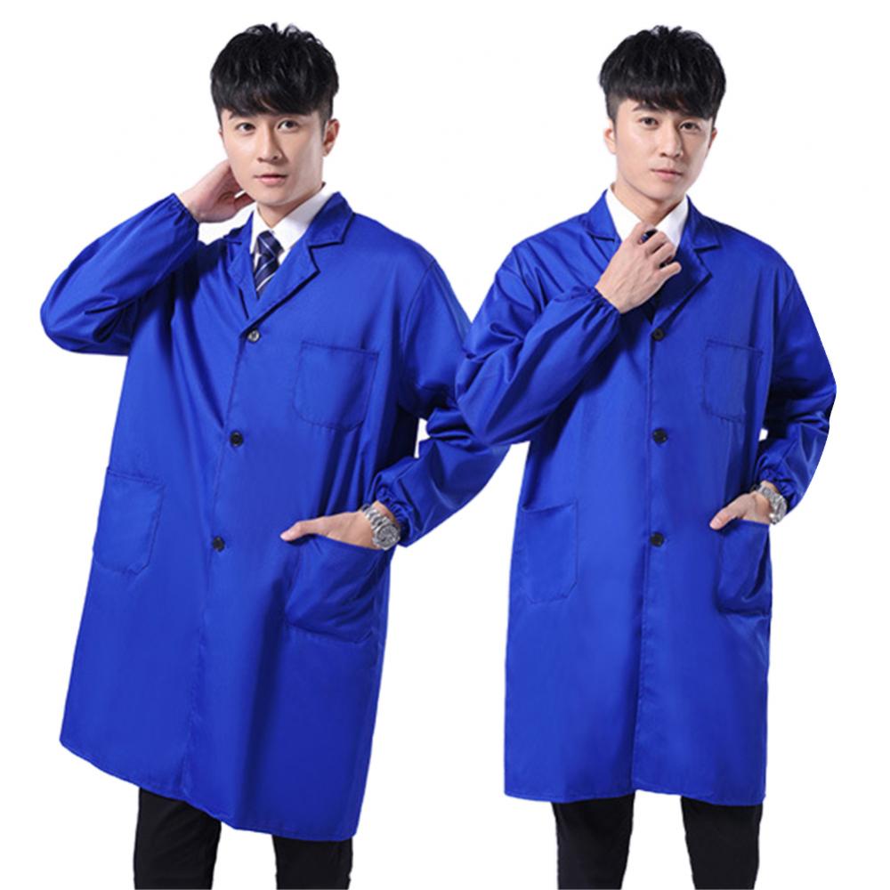 Medical Lab Coats - Пылезащитная Мужская рабочая одежда, длинный короткий