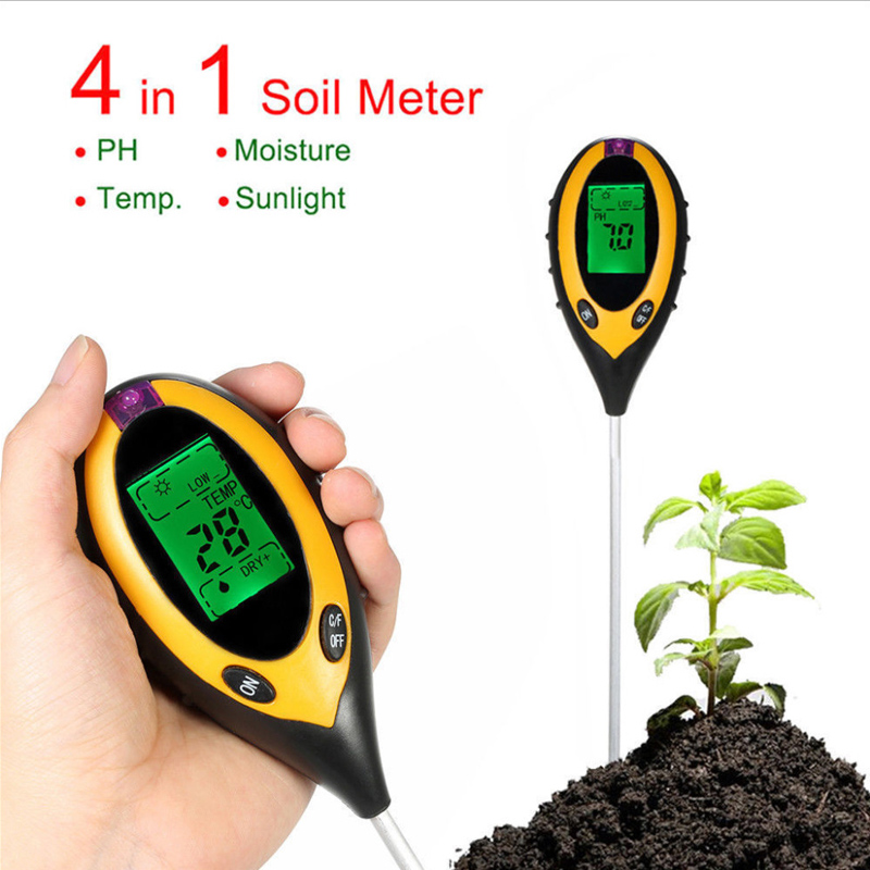 Ph Meter - НОВЫЙ 2026 ЖК-тестер pH почвы: измерение
