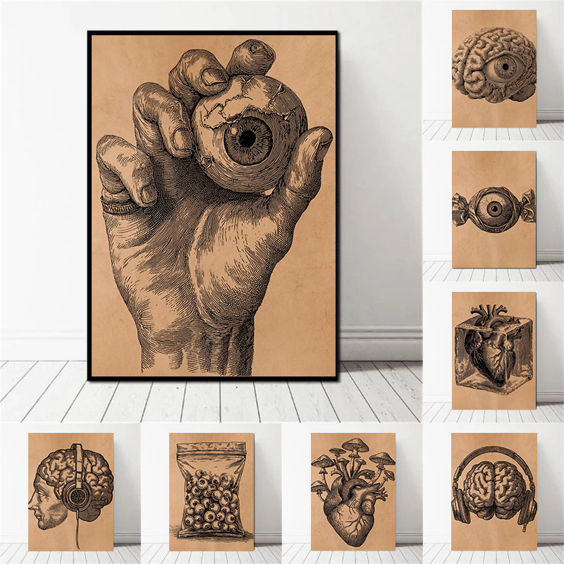 Ретро медицина сельская анатом – обзор и цена Medical Lab Posters