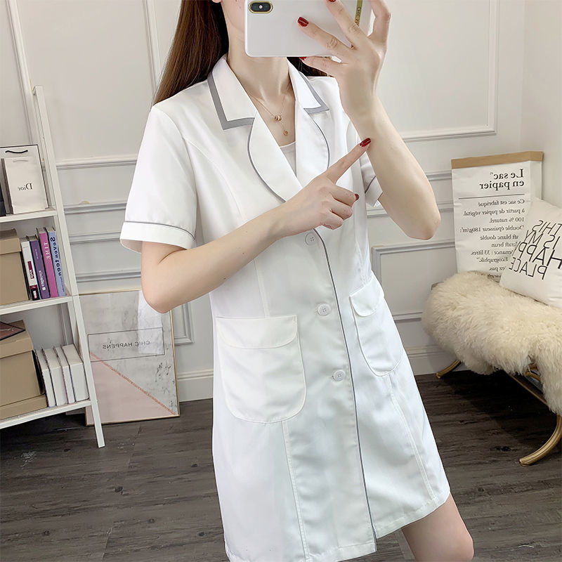 Белое короткое платье для косм – обзор и цена Medical Lab Coats