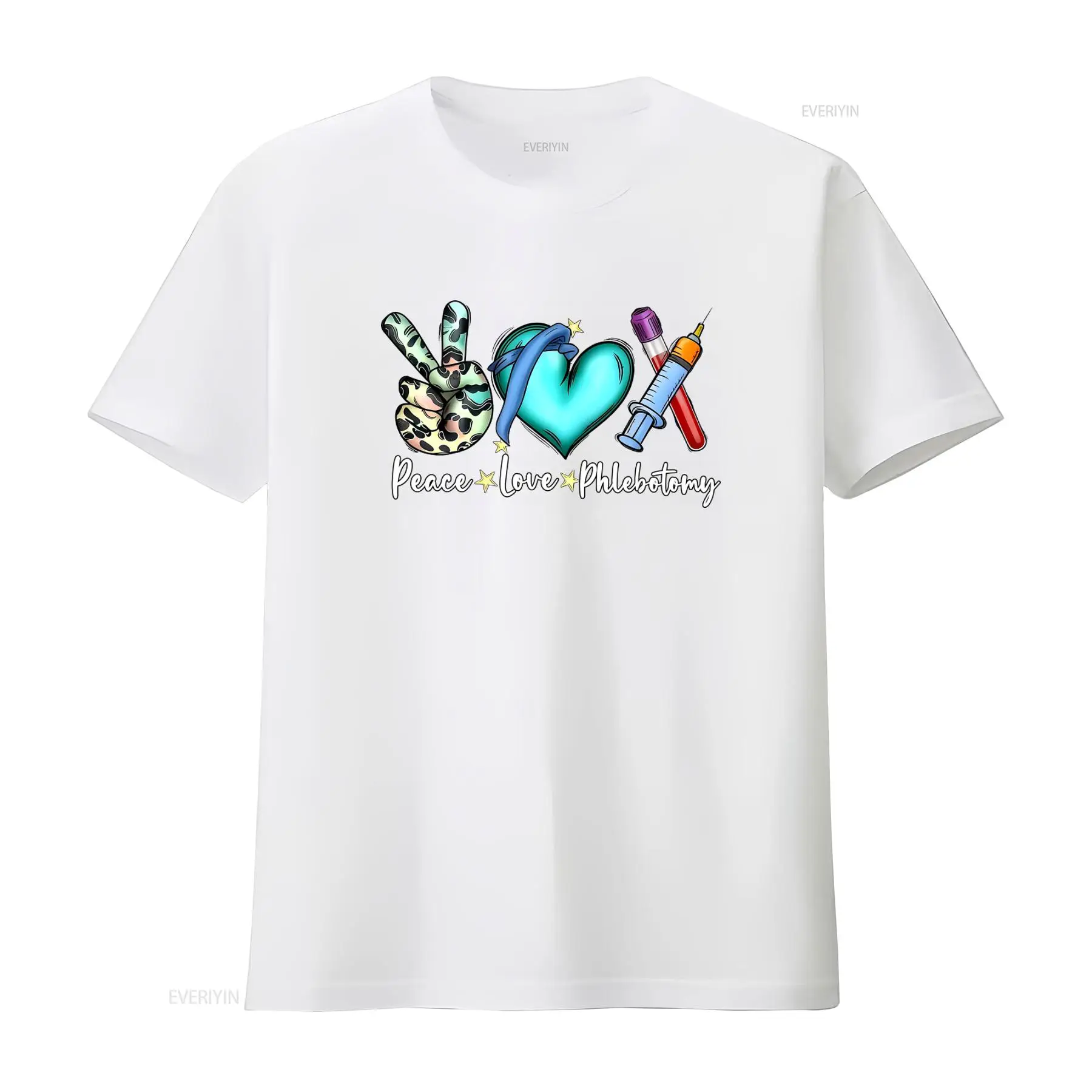 Футболка Peace Love Phlebotomy – обзор и цена Medical Lab Technologist