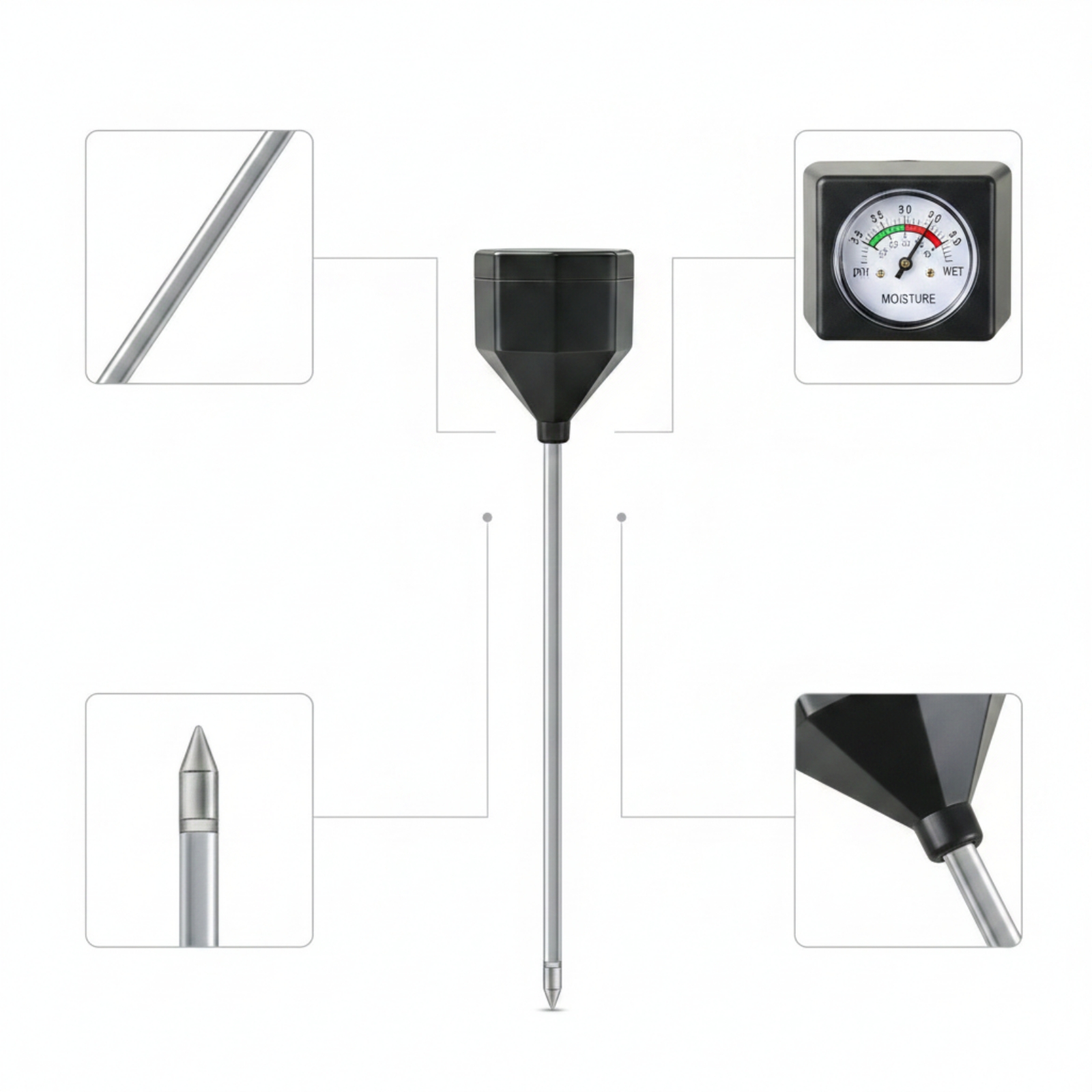 Измеритель pH почвы с электрод – обзор и цена Ph Meter