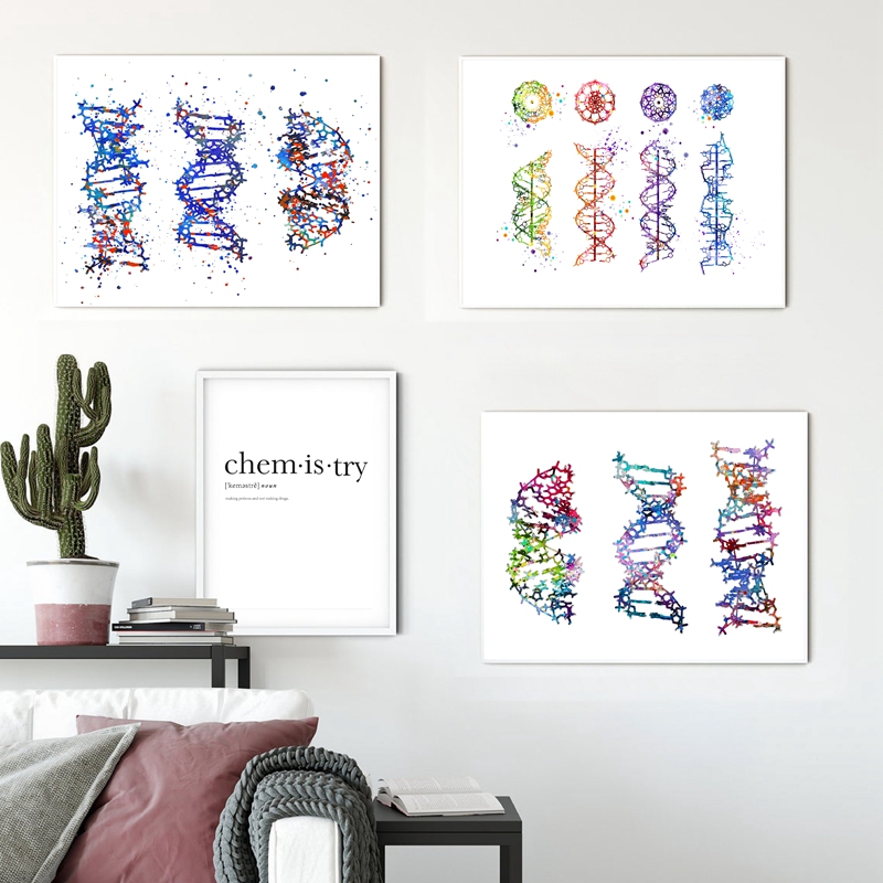 Молекула ДНК, принт, современн – обзор и цена Medical Lab Posters