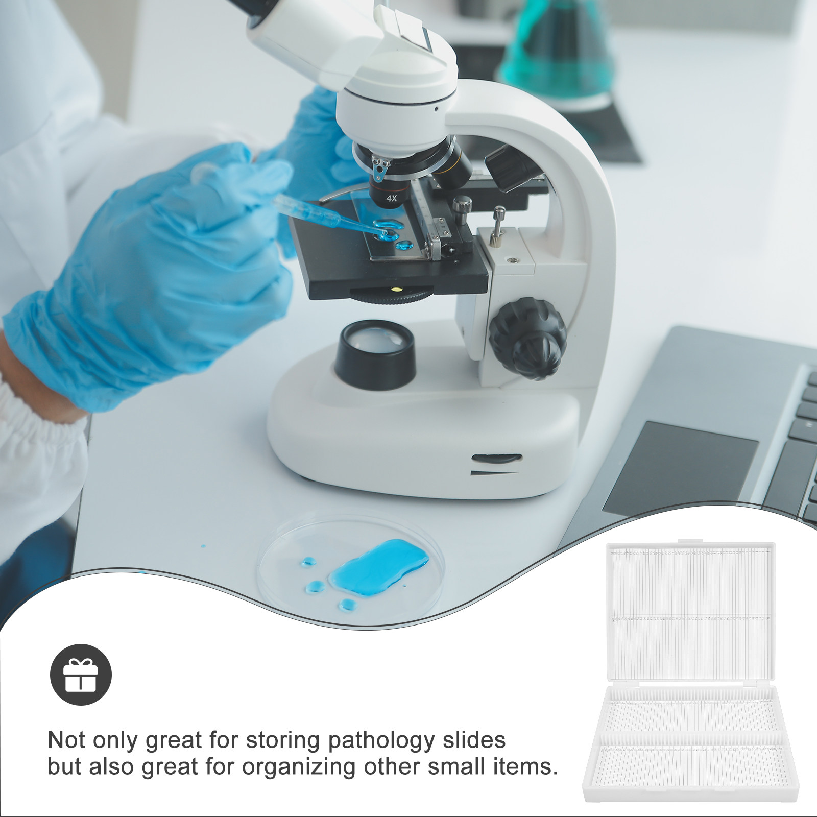Пластиковые коробки для патоло – обзор и цена Pathology Slide Storage