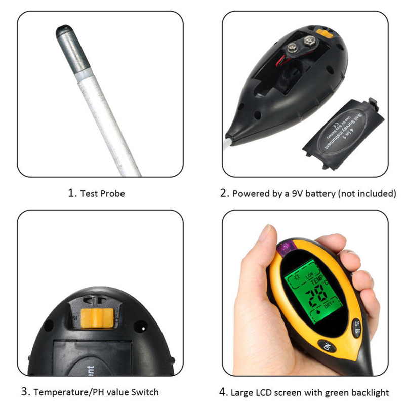 НОВЫЙ 2026 ЖК-тестер pH почвы: – обзор и цена Ph Meter